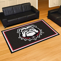 Georgia Bulldogs 5ft. x 8 ft. Plush Area Rug - Georgia