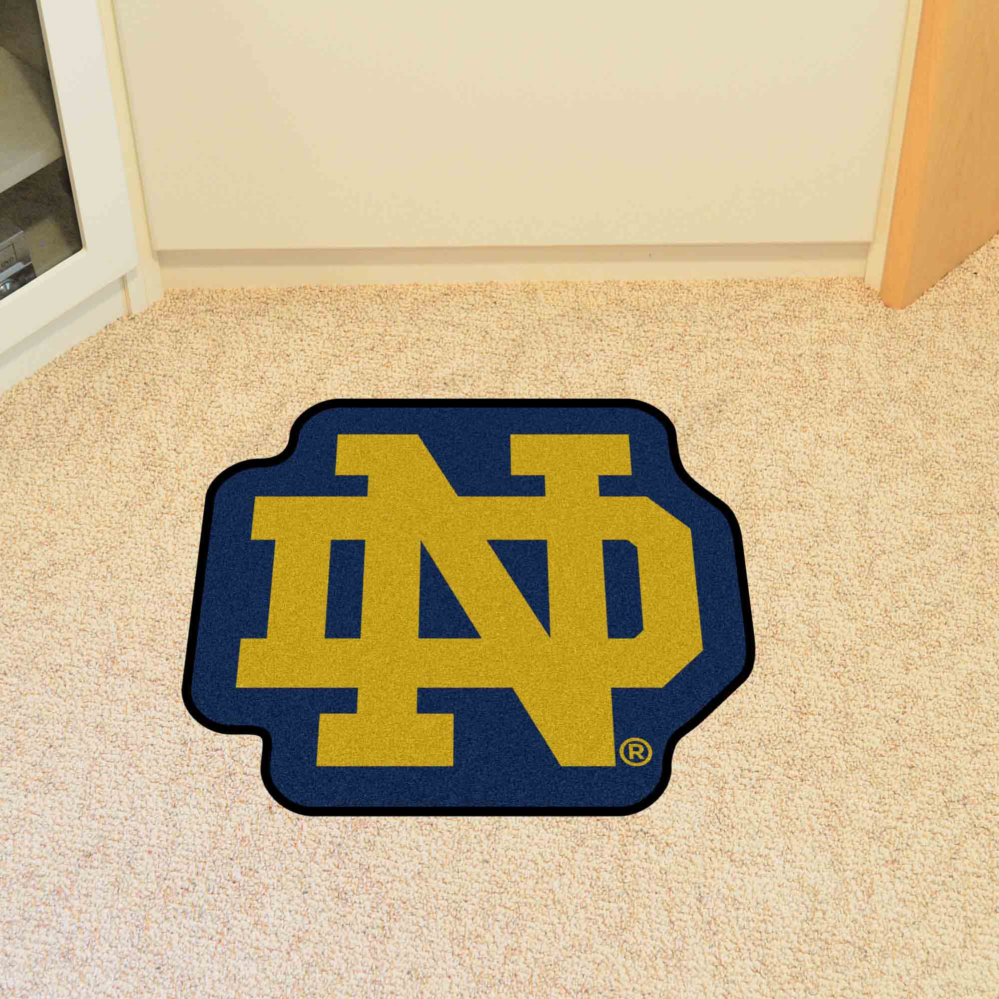 Notre Dame Fighting Irish Mascot Rug - Notre Dame