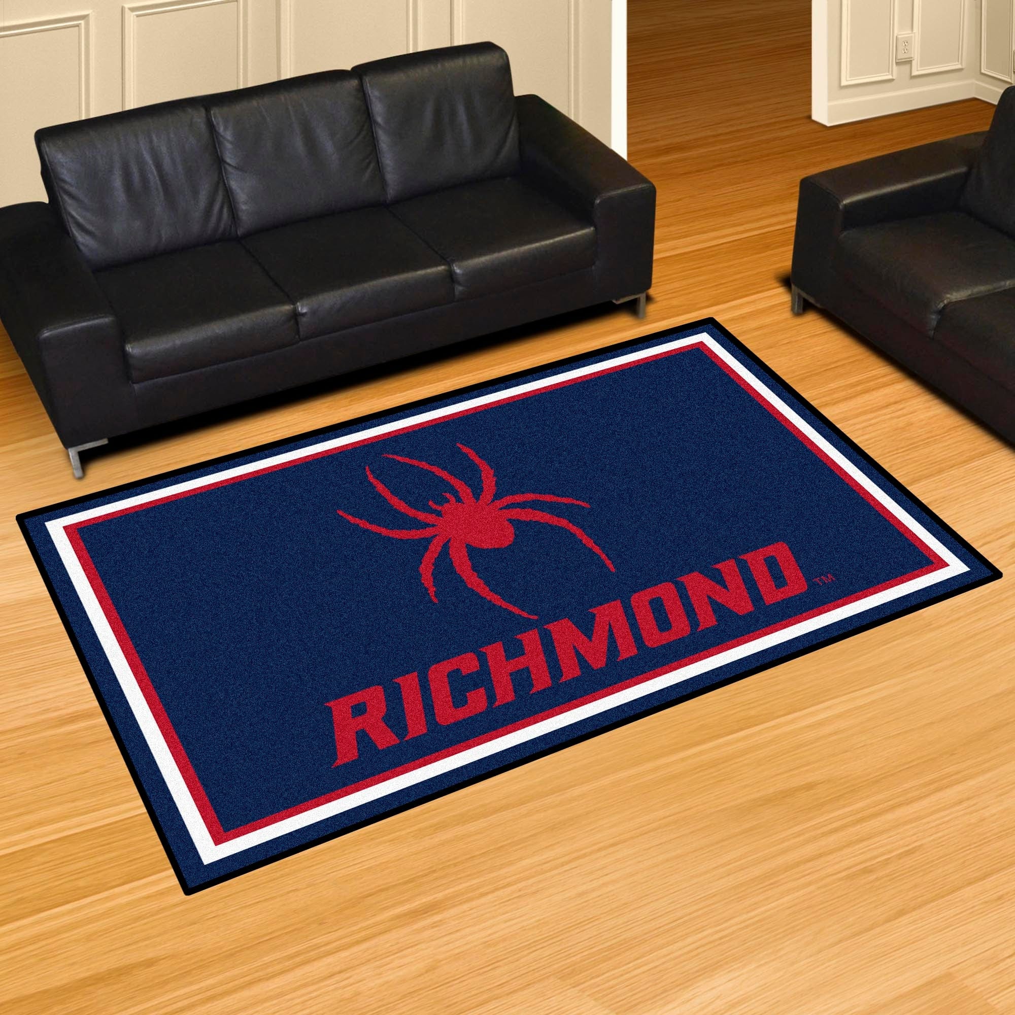 Richmond Spiders 5ft. x 8 ft. Plush Area Rug - Richmond