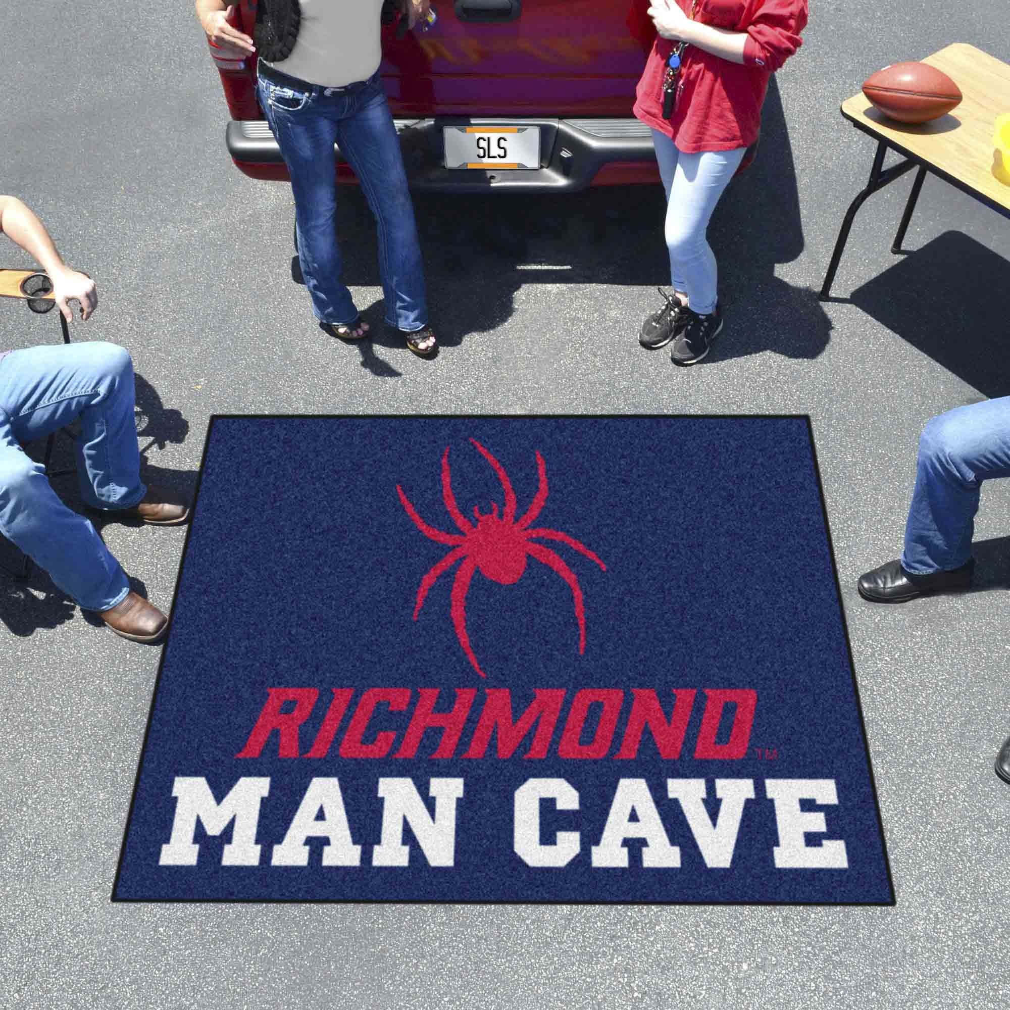 Richmond Spiders Man Cave Tailgater Rug - 5ft. x 6ft. - Richmond