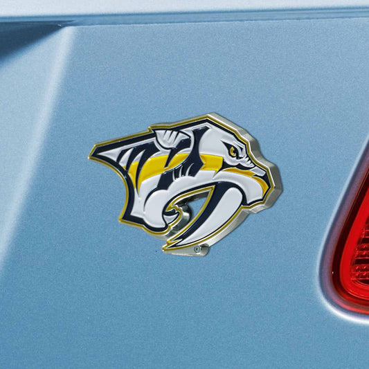 Nashville Predators 3D Color Metal Emblem - Nashville Predators