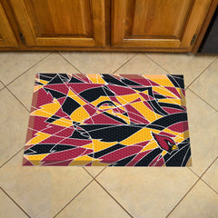 Arizona Cardinals Rubber Scraper Door Mat XFIT Design - Arizona Cardinals