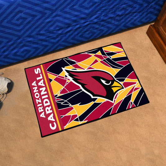 Arizona Cardinals Starter Mat XFIT Design - 19in x 30in Accent Rug - Arizona Cardinals