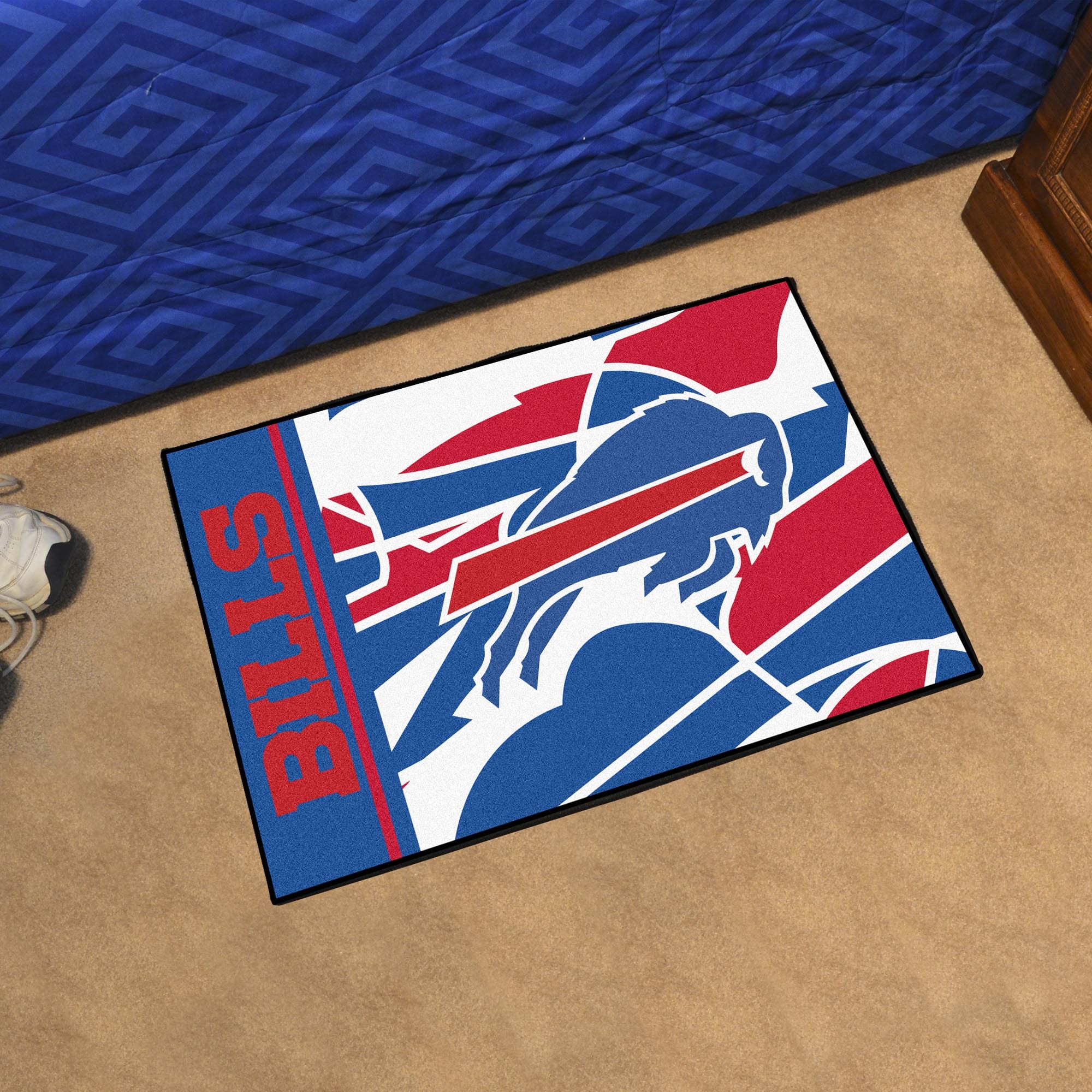 Buffalo Bills Starter Mat XFIT Design - 19in x 30in Accent Rug - Buffalo Bills