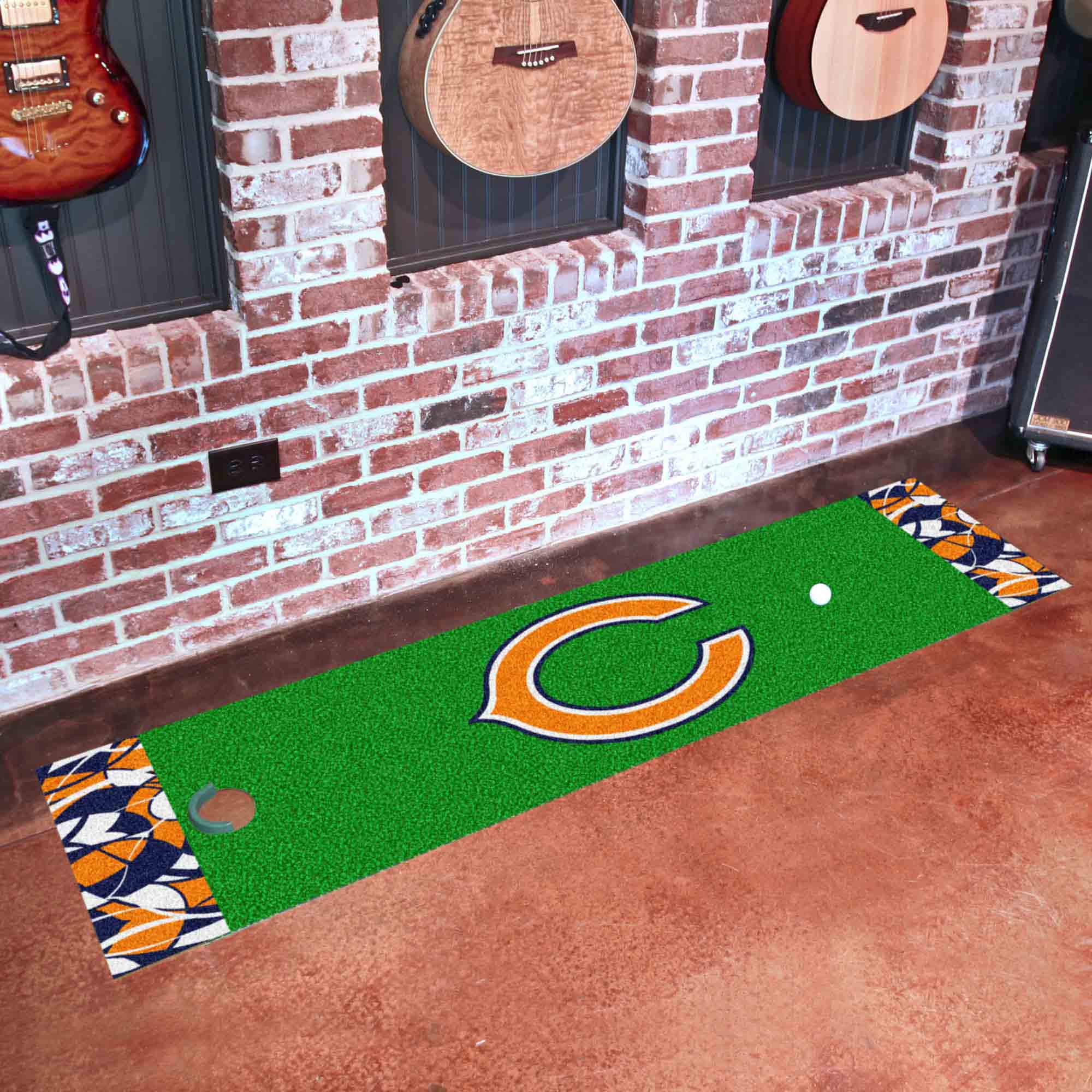 Chicago Bears Putting Green Mat - 1.5ft. x 6ft. - Chicago Bears