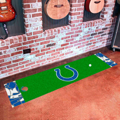 Indianapolis Colts Putting Green Mat - 1.5ft. x 6ft. - Indianapolis Colts