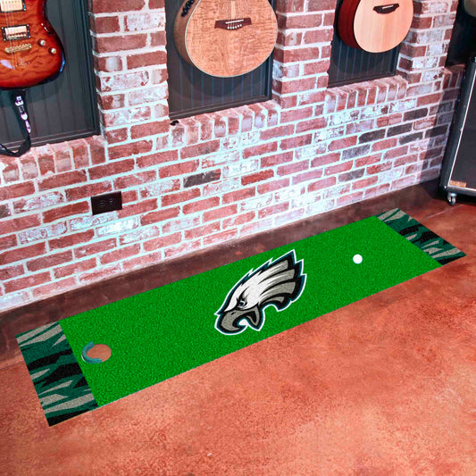 Philadelphia Eagles Putting Green Mat - 1.5ft. x 6ft. - Philadelphia Eagles
