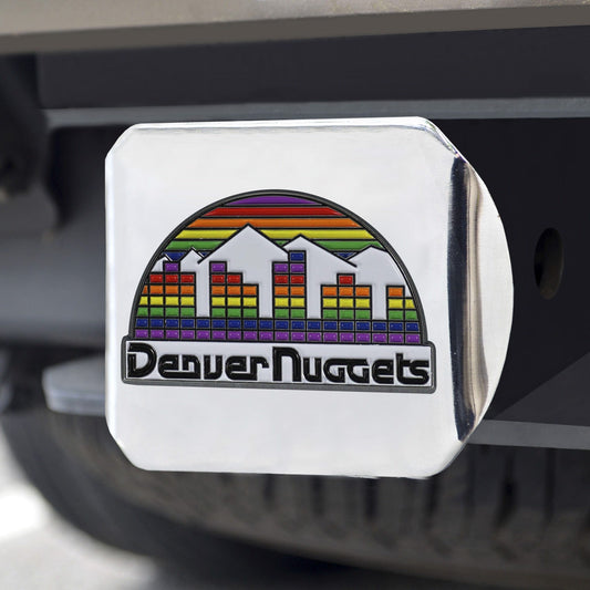 Denver Nuggets Hitch Cover - 3D Color Emblem - Denver Nuggets