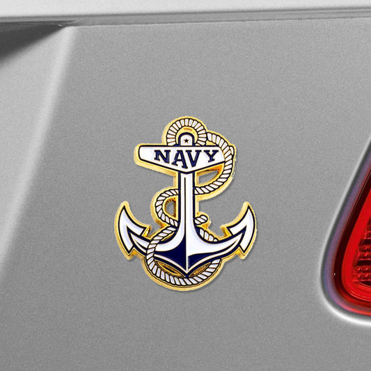 Naval Academy 3D Color Metal Emblem - Naval Academy