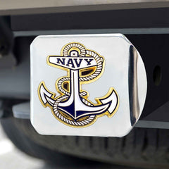 Naval Academy Hitch Cover - 3D Color Emblem - Naval Academy
