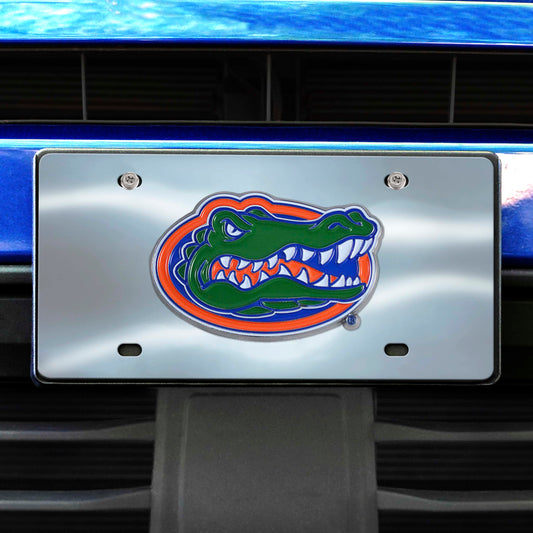 Florida Gators 3D Stainless Steel License Plate - Florida
