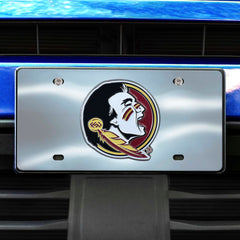Florida State Seminoles 3D Stainless Steel License Plate - Florida State