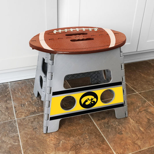 Iowa Hawkeyes Folding Step Stool - 13in. Rise - Iowa