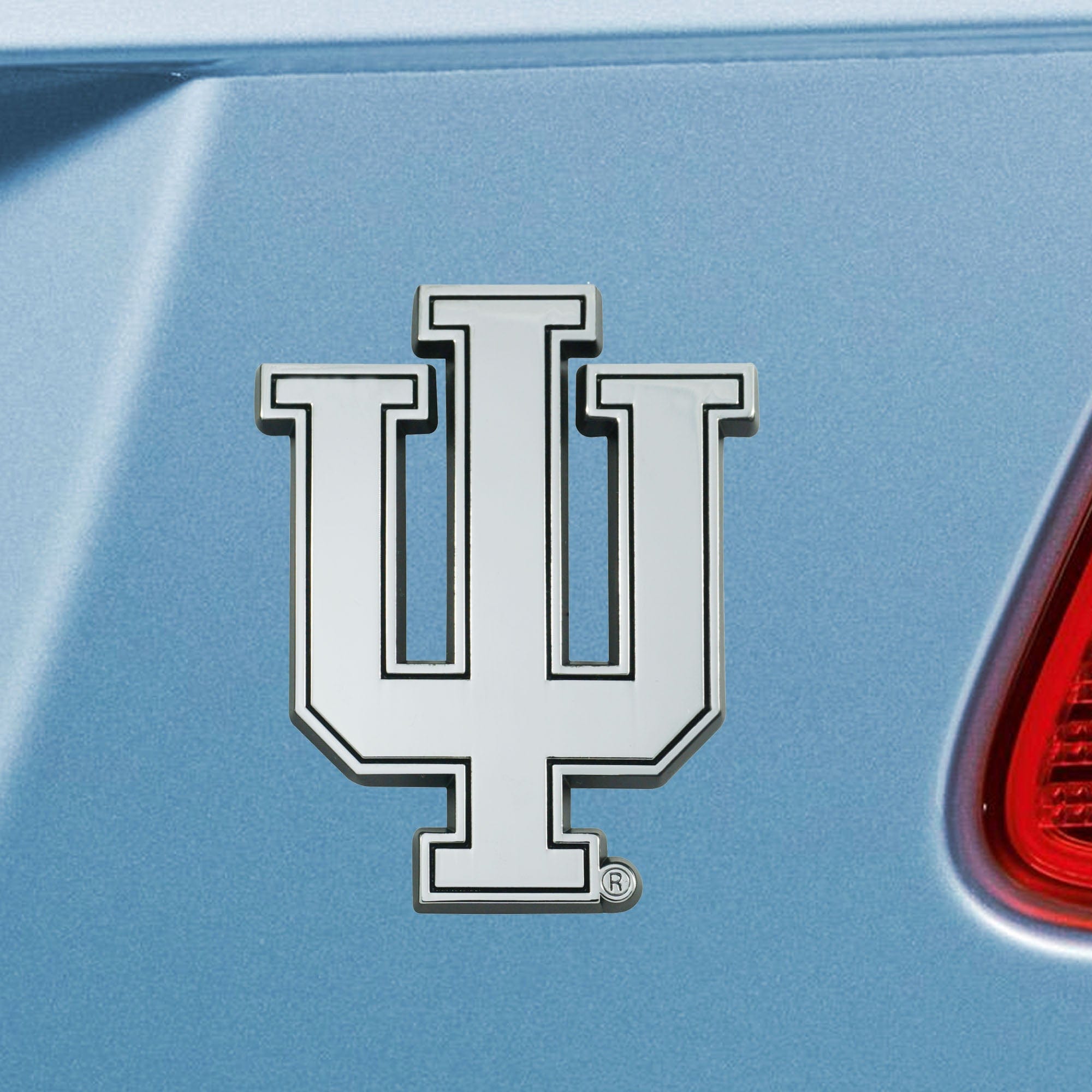 Indiana Hooisers 3D Chrome Metal Emblem - Indiana