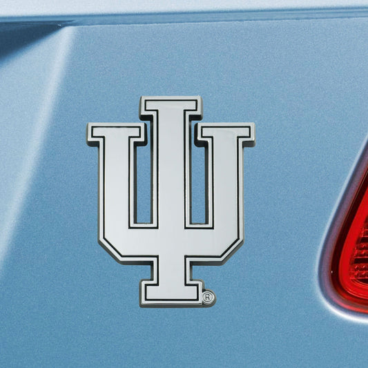 Indiana Hooisers 3D Chrome Metal Emblem - Indiana