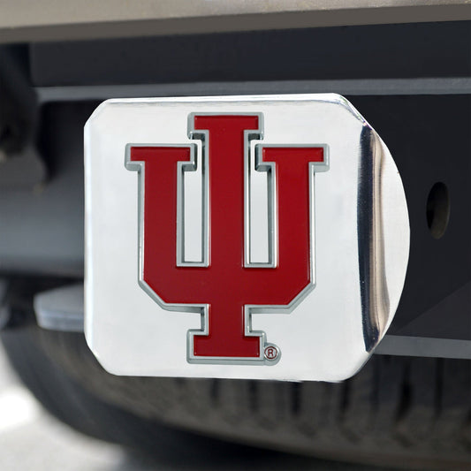 Indiana Hooisers Hitch Cover - 3D Color Emblem - Indiana