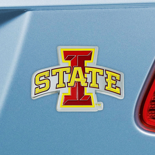 Iowa State Cyclones 3D Color Metal Emblem - Iowa State