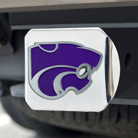 Kansas State Wildcats Hitch Cover - 3D Color Emblem - Kansas State