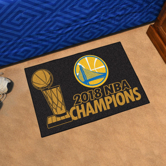 Golden State Warriors Dynasty Starter Mat Accent Rug - 19in. x 30in. - Golden State Warriors