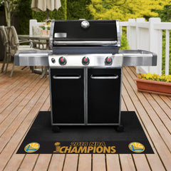 Golden State Warriors 2018 NBA Champions Vinyl Grill Mat - 26in. x 42in. - Golden State Warriors