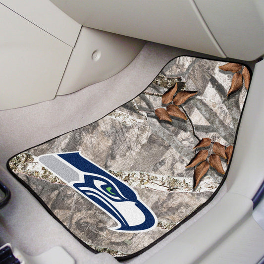 Seattle Seahawks Front Carpet Car Mat Set - 2 Pieces - Seattle Seahawks