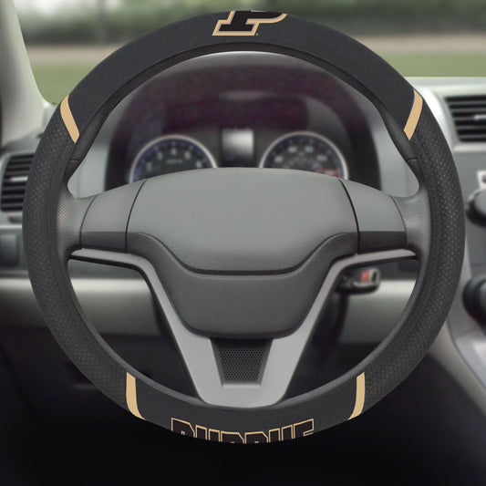 Purdue Boilermakers Embroidered Steering Wheel Cover - Purdue