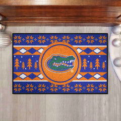 Florida Gators Holiday Sweater Starter Mat Accent Rug - 19in. x 30in. - Florida