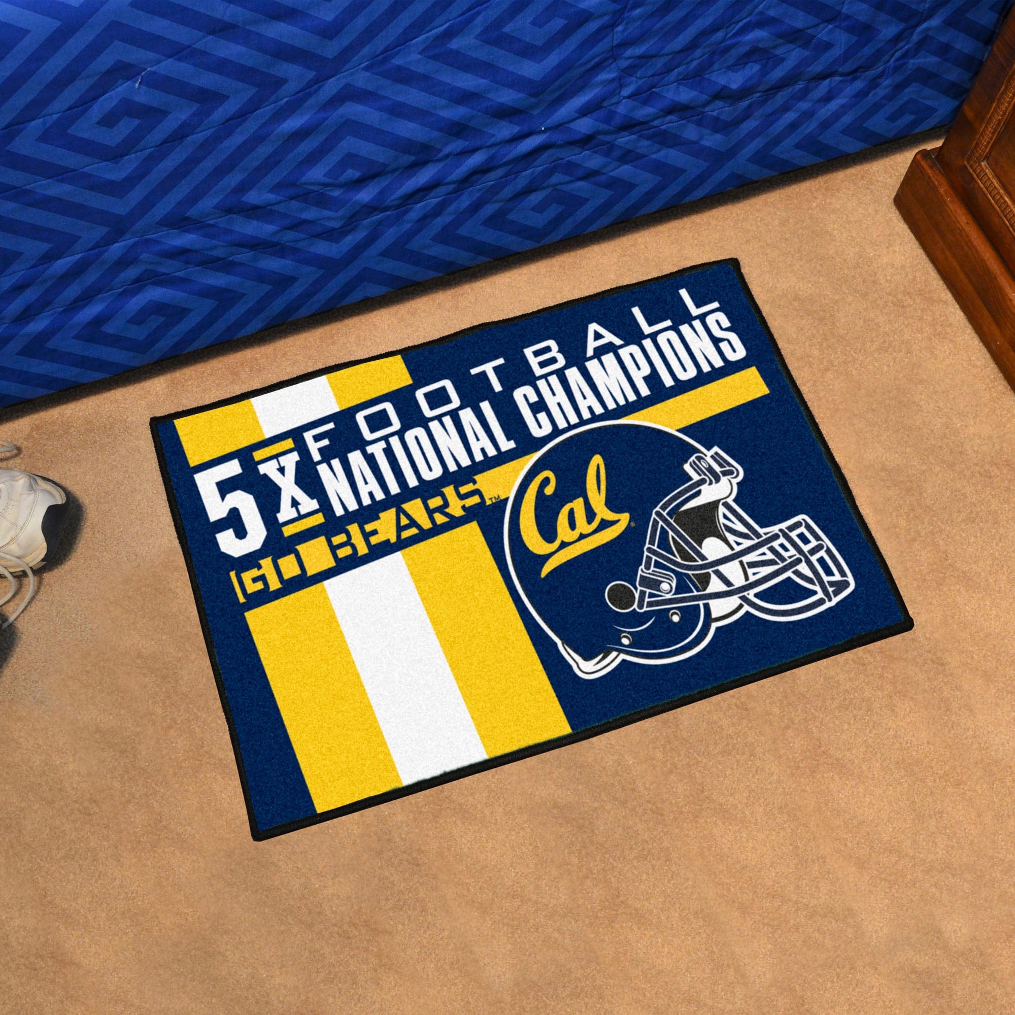 Cal Golden Bears Dynasty Starter Mat Accent Rug - 19in. x 30in. - Cal