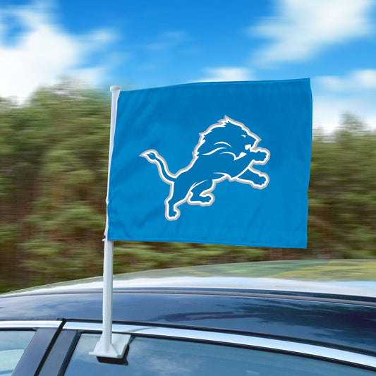 Detroit Lions Car Flag Large 1pc 11" x 14" - Detroit Lions