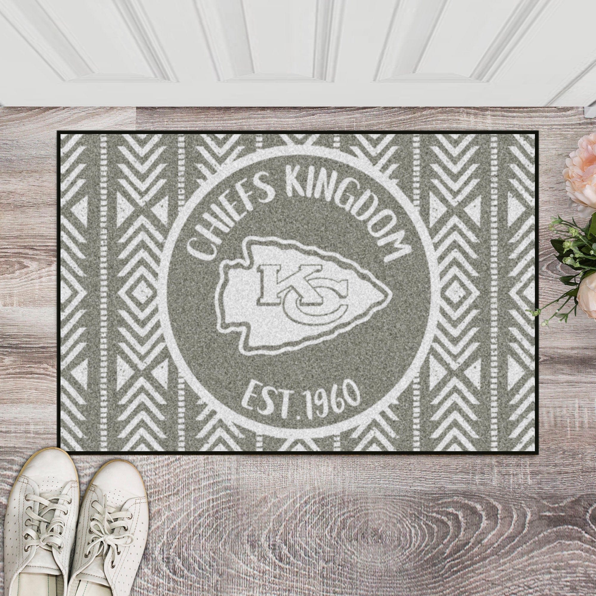 Kansas City Chiefs Southern Style Starter Mat Accent Rug - 19in. x 30in. - Kansas City Chiefs