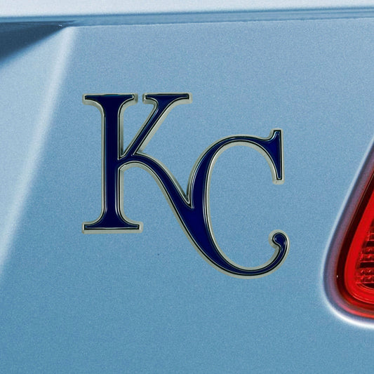 Kansas City Royals 3D Color Metal Emblem - Kansas City Royals