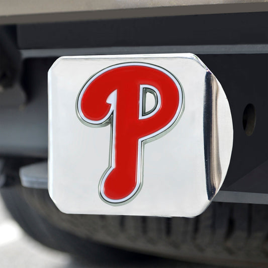 Philadelphia Phillies Hitch Cover - 3D Color Emblem - Philadelphia Phillies