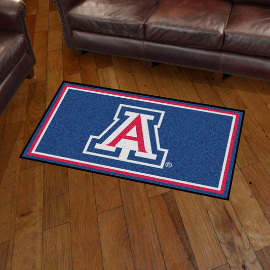 Arizona Wildcats 3ft. x 5ft. Plush Area Rug - Arizona