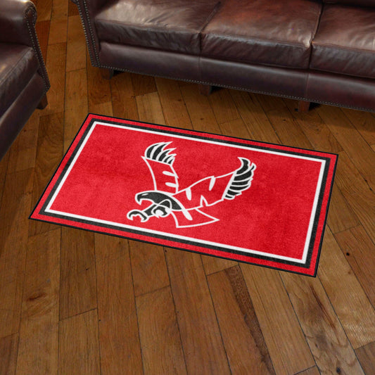 Eastern Washington Eagles 3ft. x 5ft. Plush Area Rug - Eastern Washington