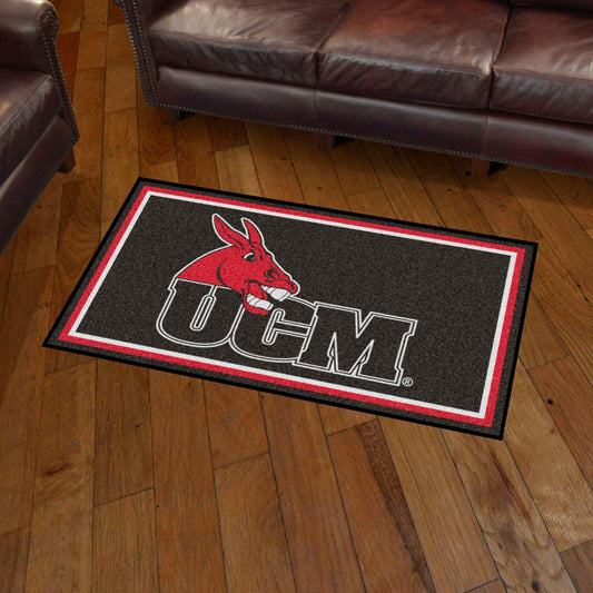 Central Missouri Mules 3ft. x 5ft. Plush Area Rug - Central Missouri