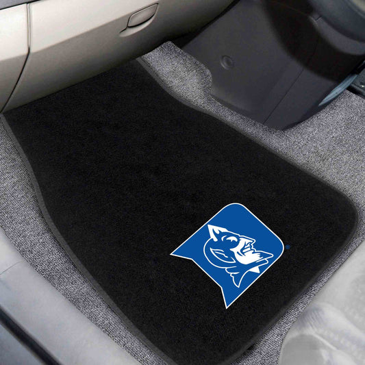 Duke Blue Devils Embroidered Car Mat Set - 2 Pieces - Duke