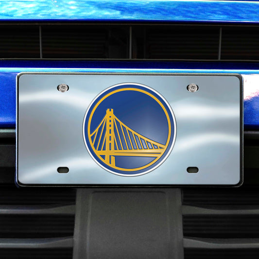 Golden State Warriors 3D Stainless Steel License Plate - Golden State Warriors