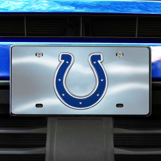 Indianapolis Colts 3D Stainless Steel License Plate - Indianapolis Colts