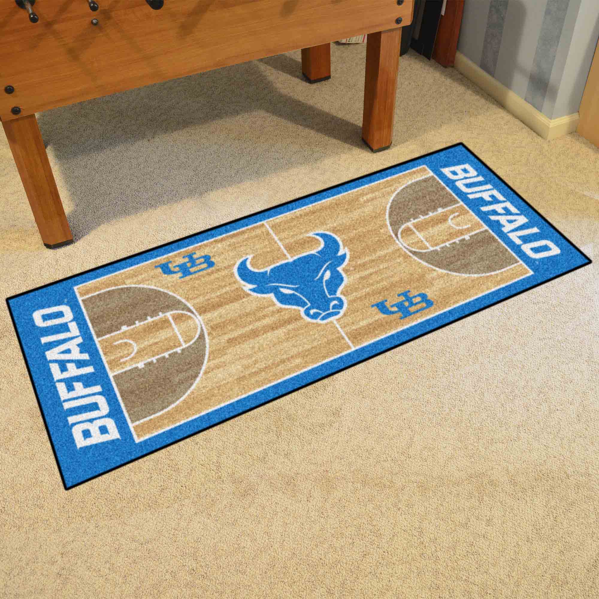 Buffalo Bulls Court Runner Rug - 30in. x 72in. - Buffalo