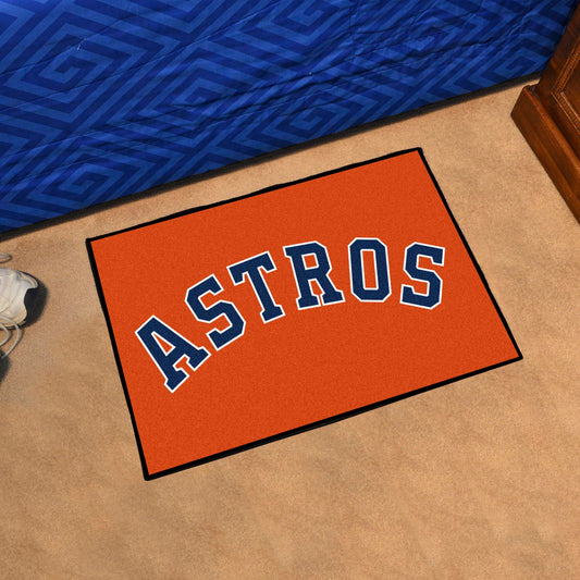 Houston Astros Starter Mat Accent Rug - 19in. x 30in. - Houston Astros