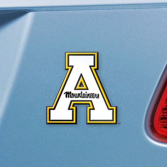 Appalachian State Mountaineers 3D Color Metal Emblem - Appalachian State