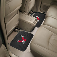 Eastern Washington Eagles Back Seat Car Utility Mats - 2 Piece Set - Eastern Washington