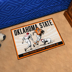 Oklahoma State Cowboys Starter Mat Accent Rug - 19in. x 30in. Ticket Stub Starter Mat - Oklahoma State