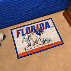 Florida Gators Starter Mat Accent Rug - 19in. x 30in. Ticket Stub Starter Mat - Florida