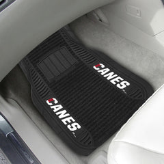 Carolina Hurricanes 2 Piece Deluxe Car Mat Set - Carolina Hurricanes