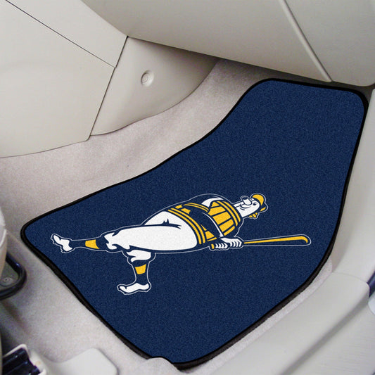 Milwaukee Brewers Front Carpet Car Mat Set - 2 Pieces - Milwaukee Brewers