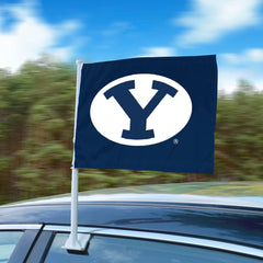 BYU Cougars Car Flag Large 1pc 11" x 14" - BYU