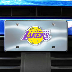 Los Angeles Lakers 3D Stainless Steel License Plate - Los Angeles Lakers