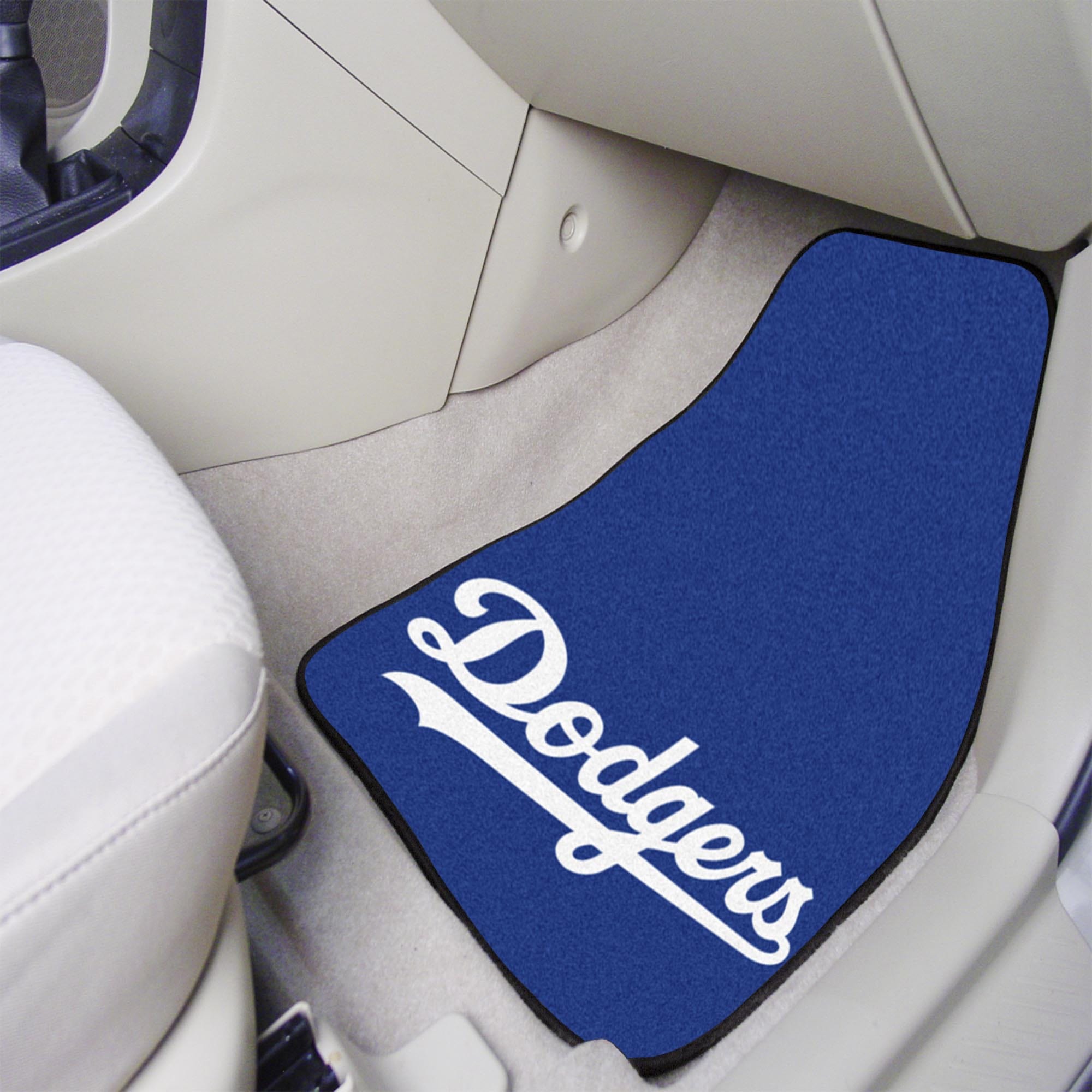 Los Angeles Dodgers Front Carpet Car Mat Set - 2 Pieces - Los Angeles Dodgers
