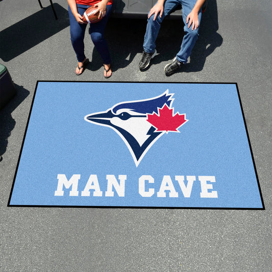 Toronto Blue Jays Man Cave Ulti-Mat Rug - 5ft. x 8ft.